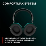 SteelSeries Arctis Nova 7 over-ear gaming headset Zwart, 2,4 GHz, Bluetooth, pc, PlayStation 4, PlayStation 5, Nintendo Switch